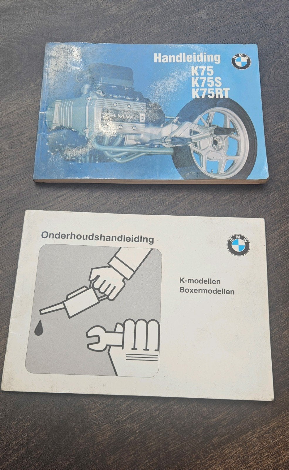 BMW K75 K75S K75RT Handleiding en Onderhoudshandleiding, Motoren, Ophalen of Verzenden, BMW