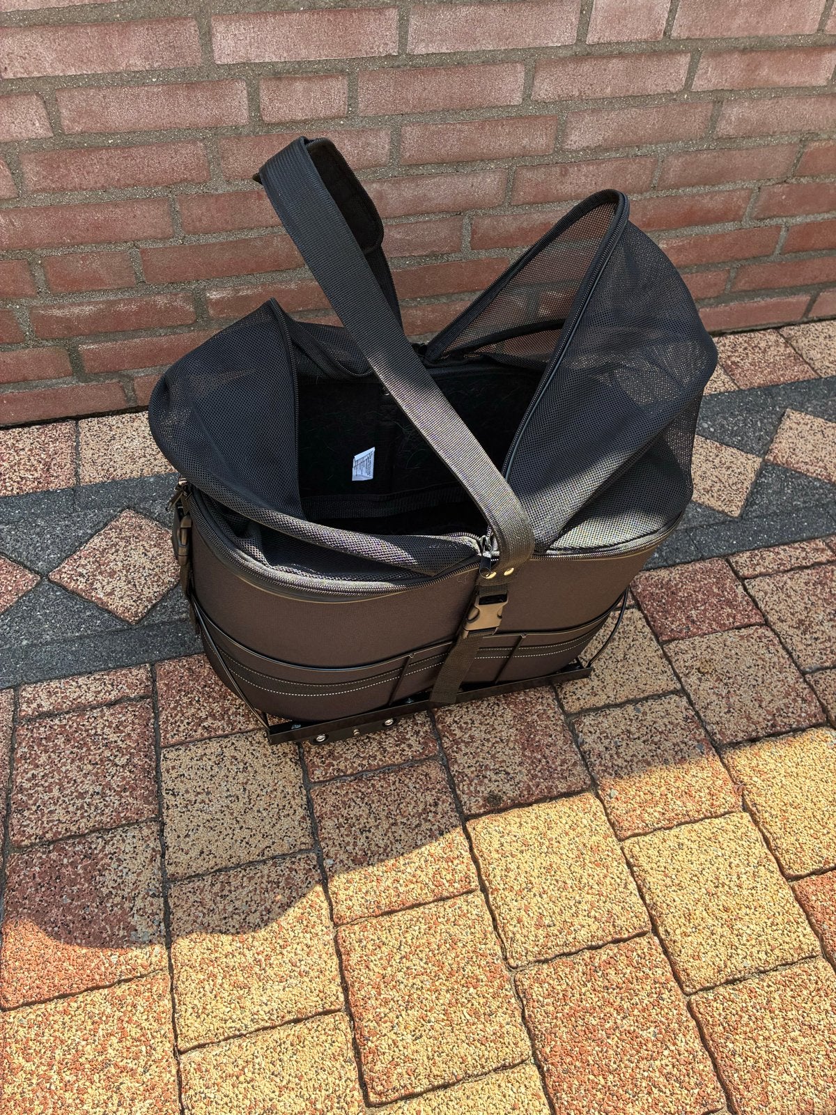 Fietsmand zo goed als nieuw, slechts 2 keer gebruikt, Fietsen en Brommers, Fietsaccessoires | Fietsmanden, Ophalen, Zo goed als nieuw