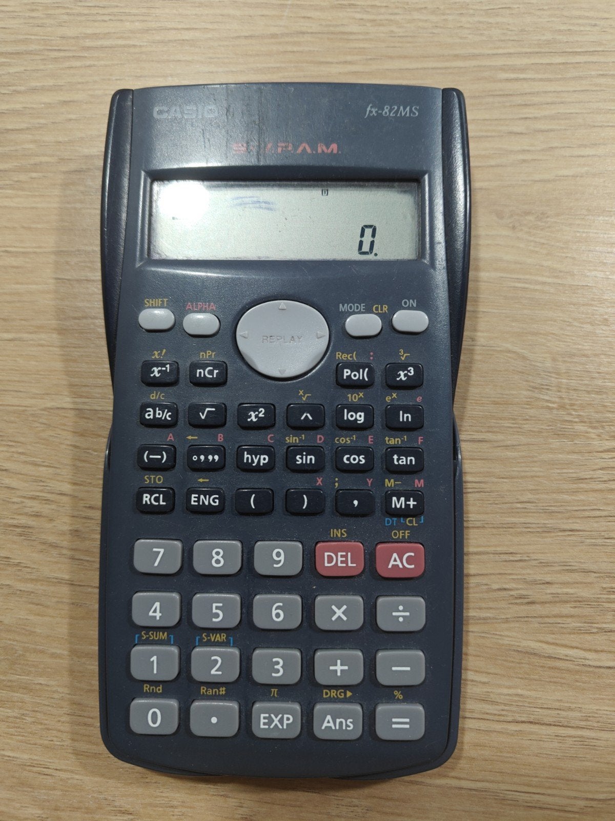 Casio fx-82MS, Ophalen of Verzenden, Gebruikt