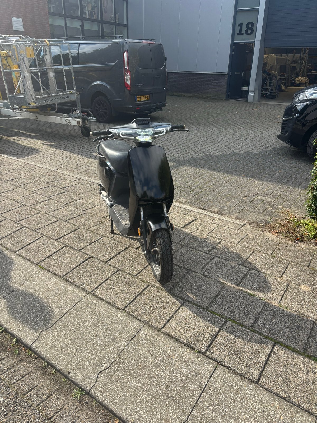 Super Soco CUX Elektrische Scooter - Zwart, Ophalen of Verzenden, Gebruikt, Maximaal 45 km/u, Elektrisch