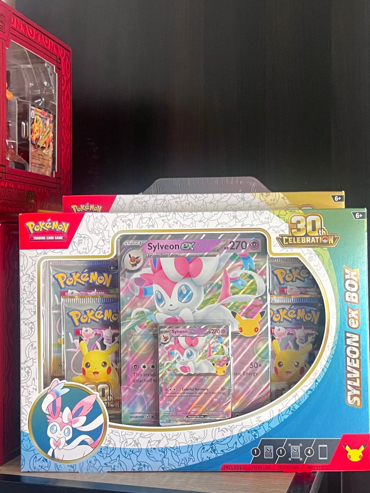 Pokémon Sylveon EX Box - 25th Anniversary Celebrations, Ophalen, Nieuw, Overige typen