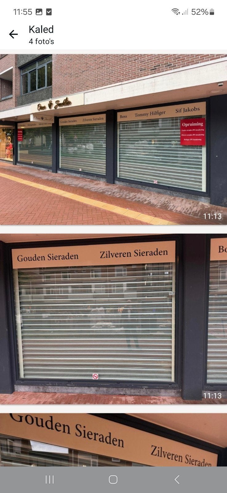 Rolluik Grijs - Diverse Maten Beschikbaar, Gebruikt, 200 cm of meer, Ophalen of Verzenden, 200 cm of meer