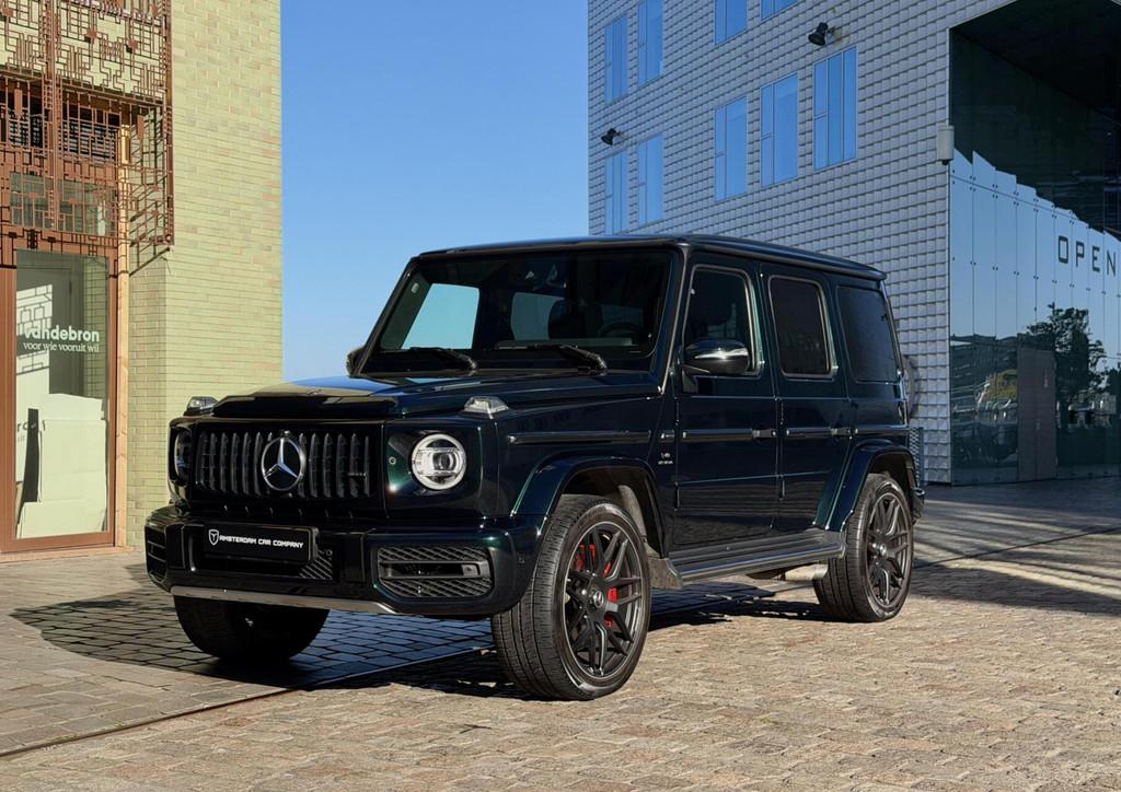 Mercedes G63 AMG 20.000km dealer oh, schadevrij, Auto's, Mercedes-Benz, G-Klasse, Leder, Bedrijf, Vierwielaandrijving