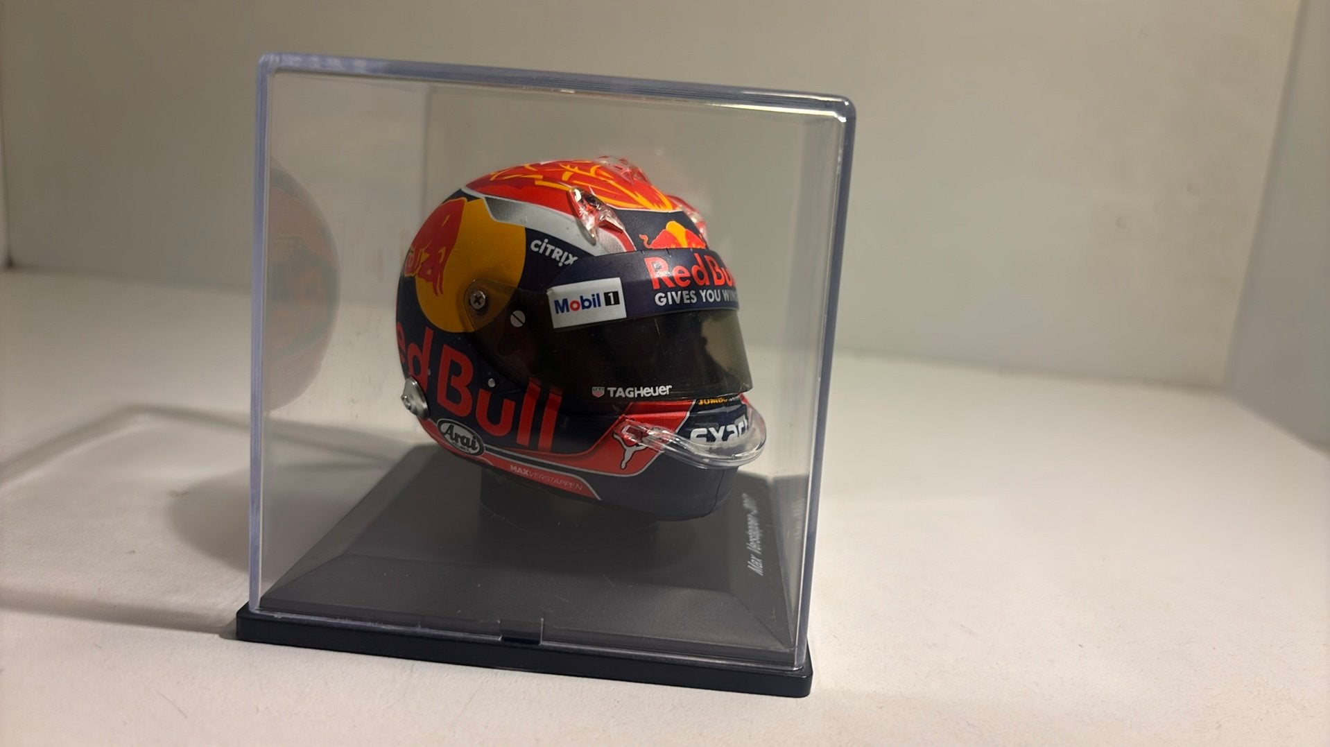 F1 helm max verstappen 2017 spark 1.5, Ophalen of Verzenden, Zo goed als nieuw, Formule 1