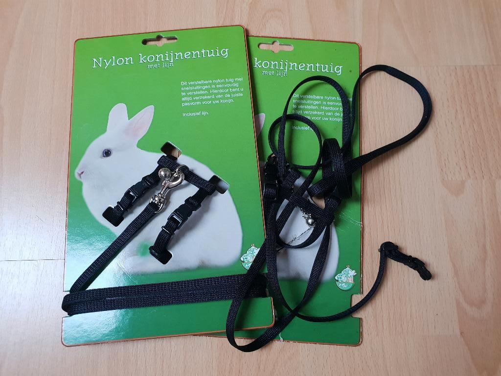 Konijnentuigjes 2x nieuw, Ophalen of Verzenden, Nieuw, Overige typen