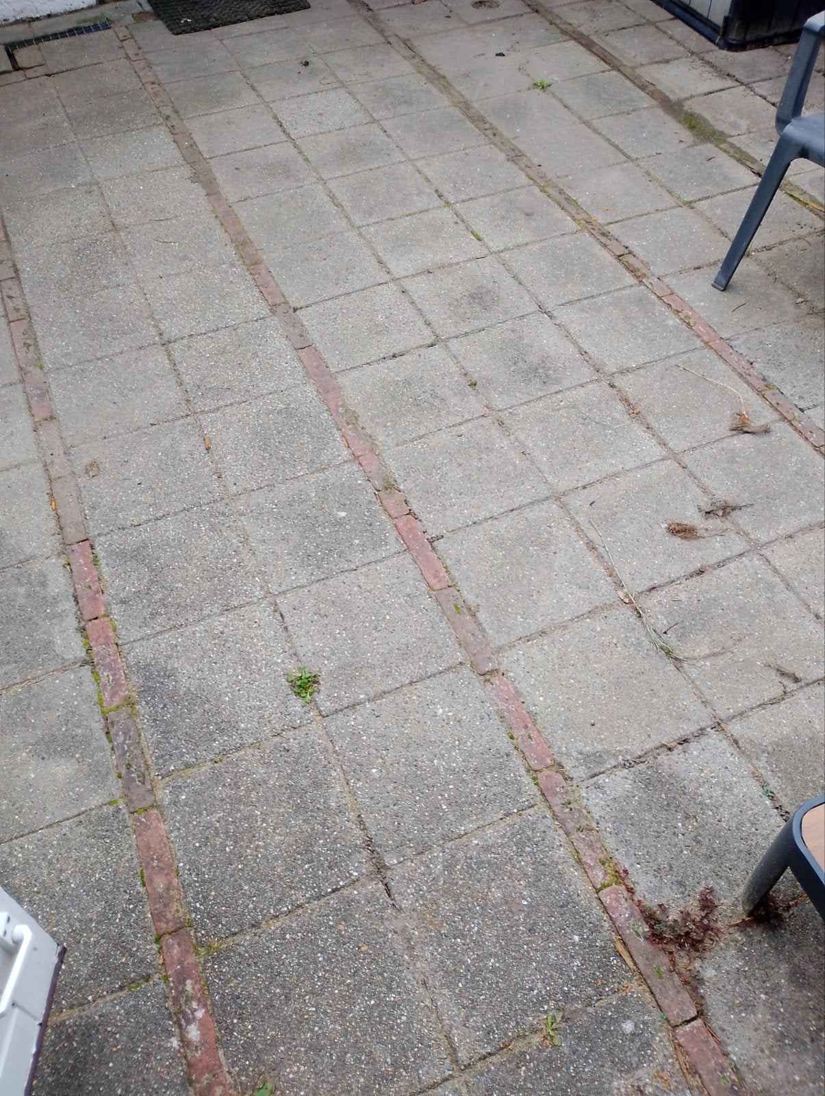 gratis stoeptegels, Tuin en Terras, Ophalen, Gebruikt, Overige typen, 10 m² of meer