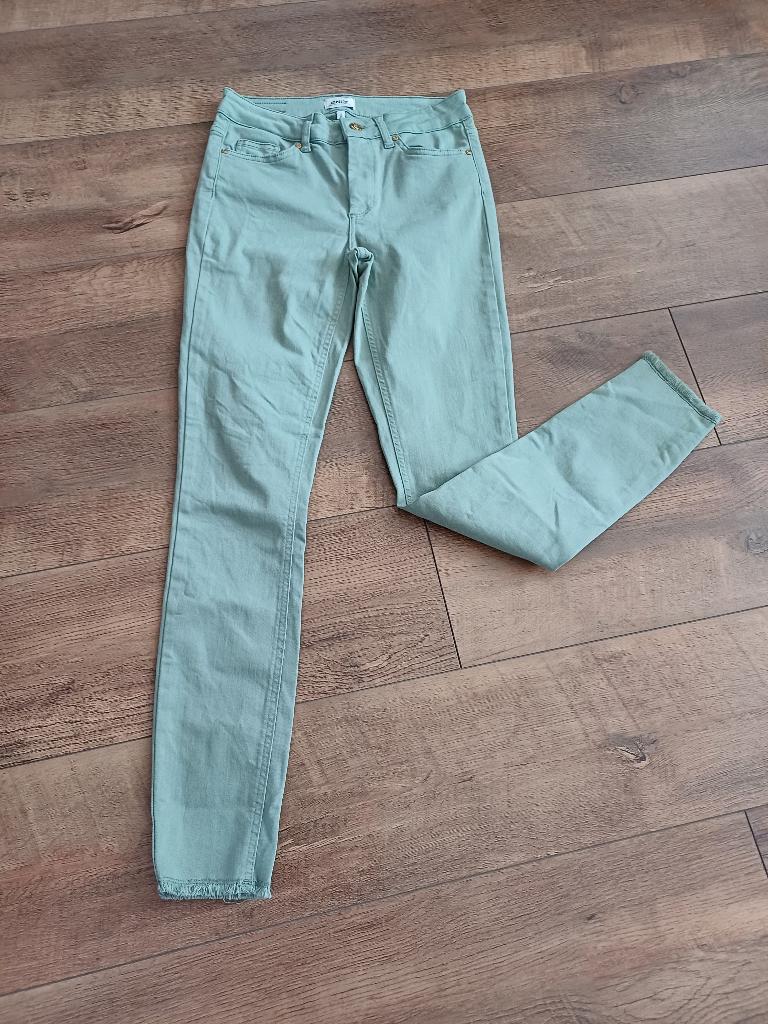 leuke groene only stretch broek 34, Nieuw, Ophalen of Verzenden, Maat 34 (XS) of kleiner, Lang