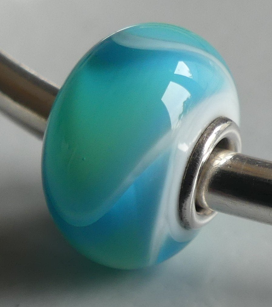 Trollbeads TURKOOIZEN GORDELDIER, Gebruikt, -, Verzenden, -