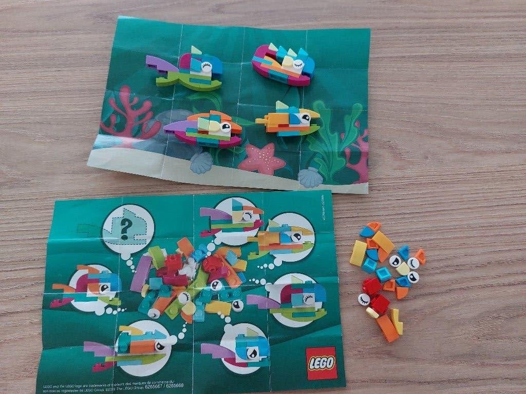 Setje lego visjes 2x, Overige thema's, Lego, Compleet, Ophalen of Verzenden