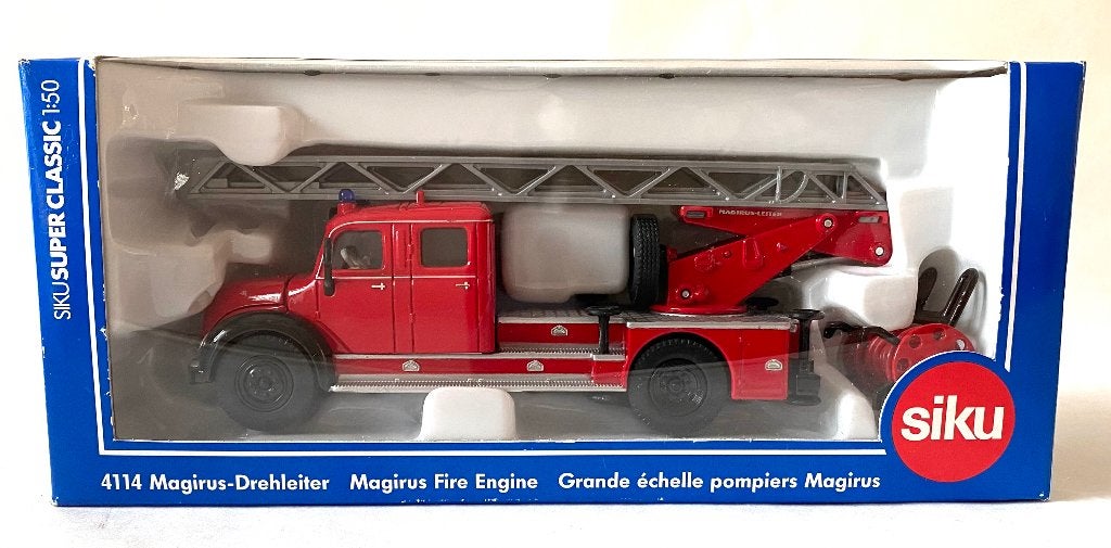 Siku  4114. Magirus Ladder/brandweer wagen, Ophalen of Verzenden, Nieuw, Bus of Vrachtwagen, SIKU
