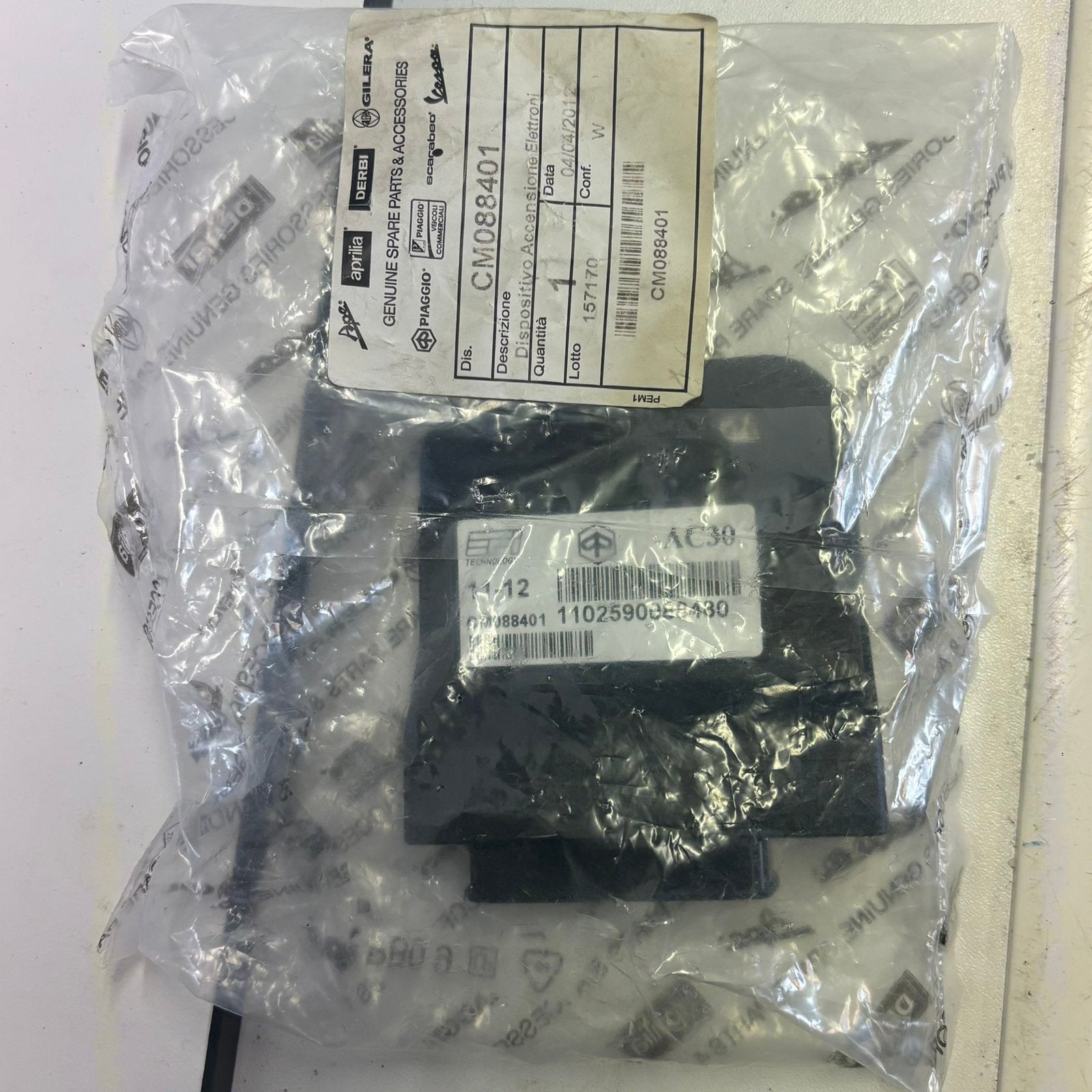 Piaggio Vespa 4T 4V ecu NIEUW boordcomputer cdi, Ophalen of Verzenden