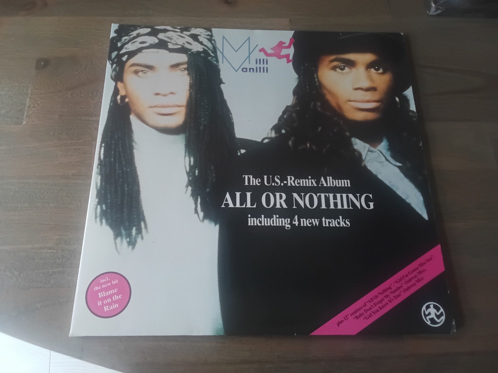 Milli Vanilli -All Or Nothing lp uit 1989, Ophalen of Verzenden, Gebruikt, 12 inch