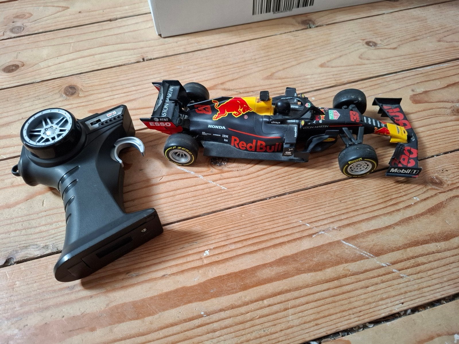 Max Verstapoen RC auto Aston Martin RB15!, Ophalen of Verzenden, Gebruikt, Schaal 1:24, Auto onroad