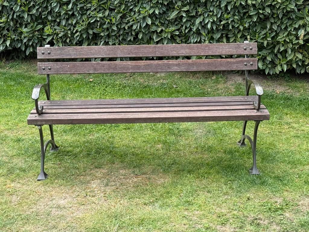 Tuinbanken  gietijzer Efteling, Tuin en Terras, Ophalen, Metaal