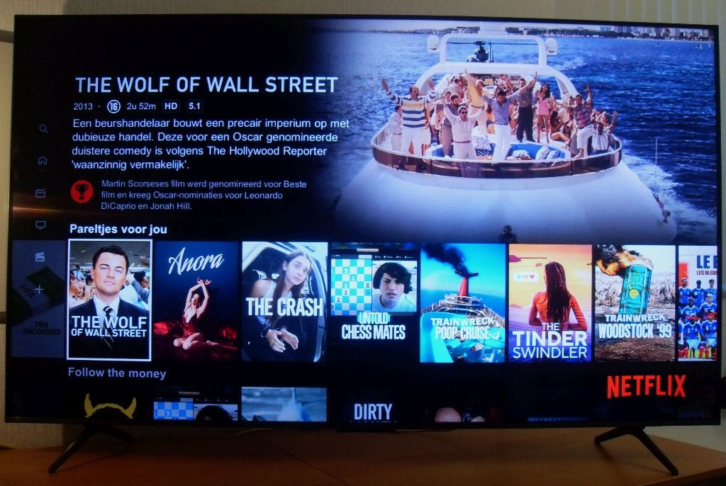 65 inch Ultra HD 4K Mini-led Smart tv met 22 mnd garantie, QLED, 50 Hz, Zo goed als nieuw, 100 cm of meer