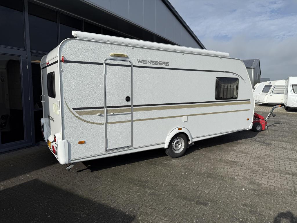 Weinsberg CaraOne 500 XD Queensbed Luifel Mover Bovag 2025, Overige merken, Bedrijf, Treinzit, Tot en met 3