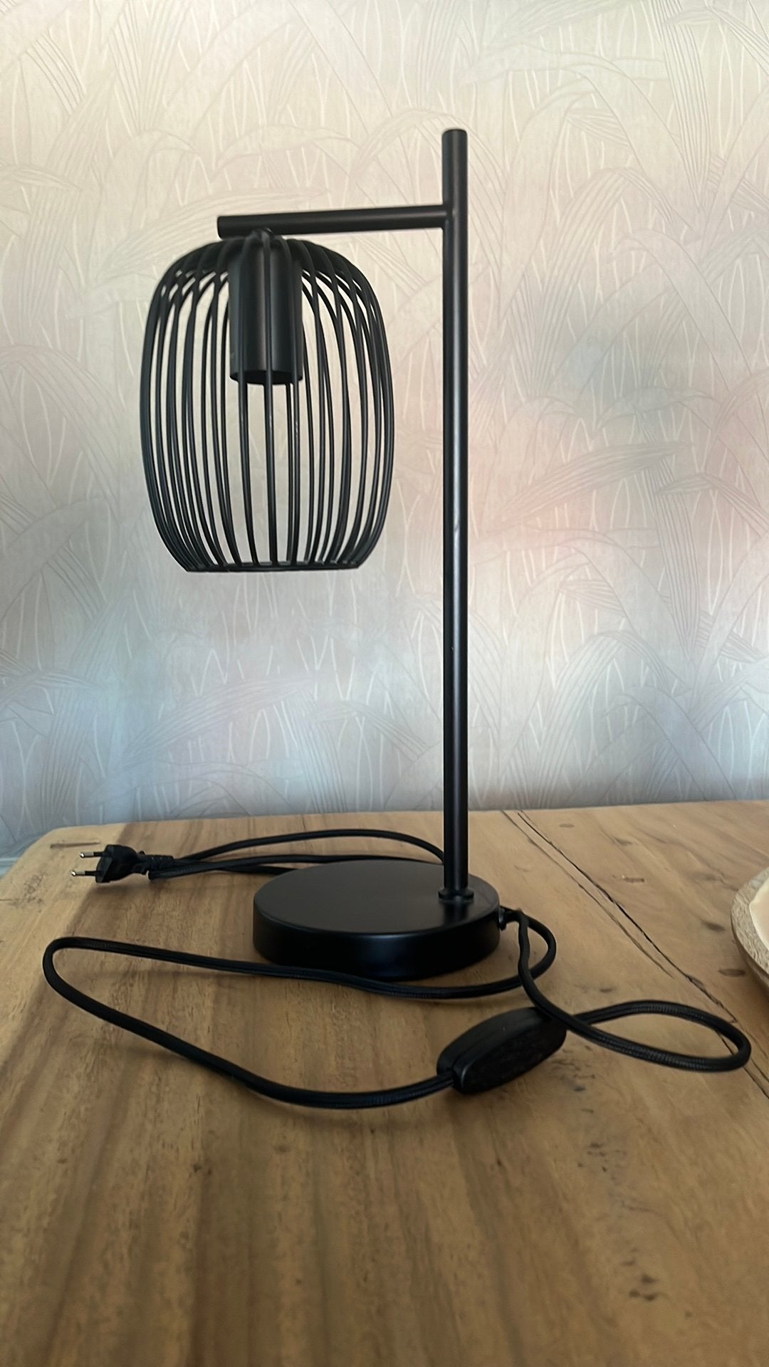Leuke tafellamp!, Ophalen, Gebruikt, 43 cm, E27 (groot)