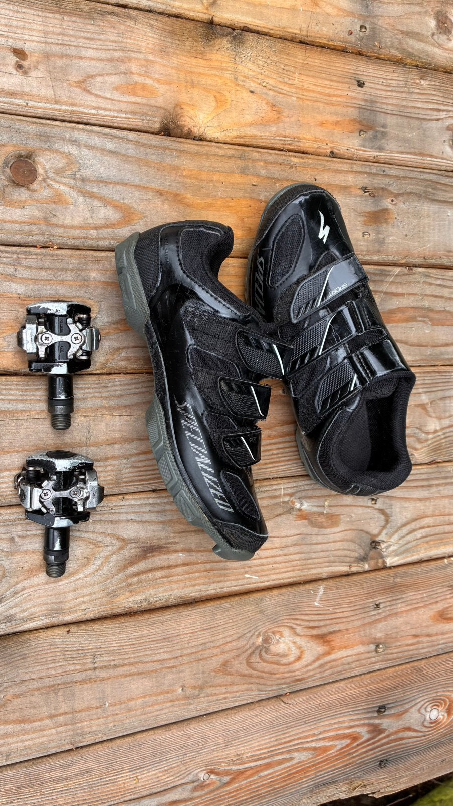 MTB Schoenen 38 met SPD Pedalen, Ophalen, Gebruikt, Schoenen, Overige maten