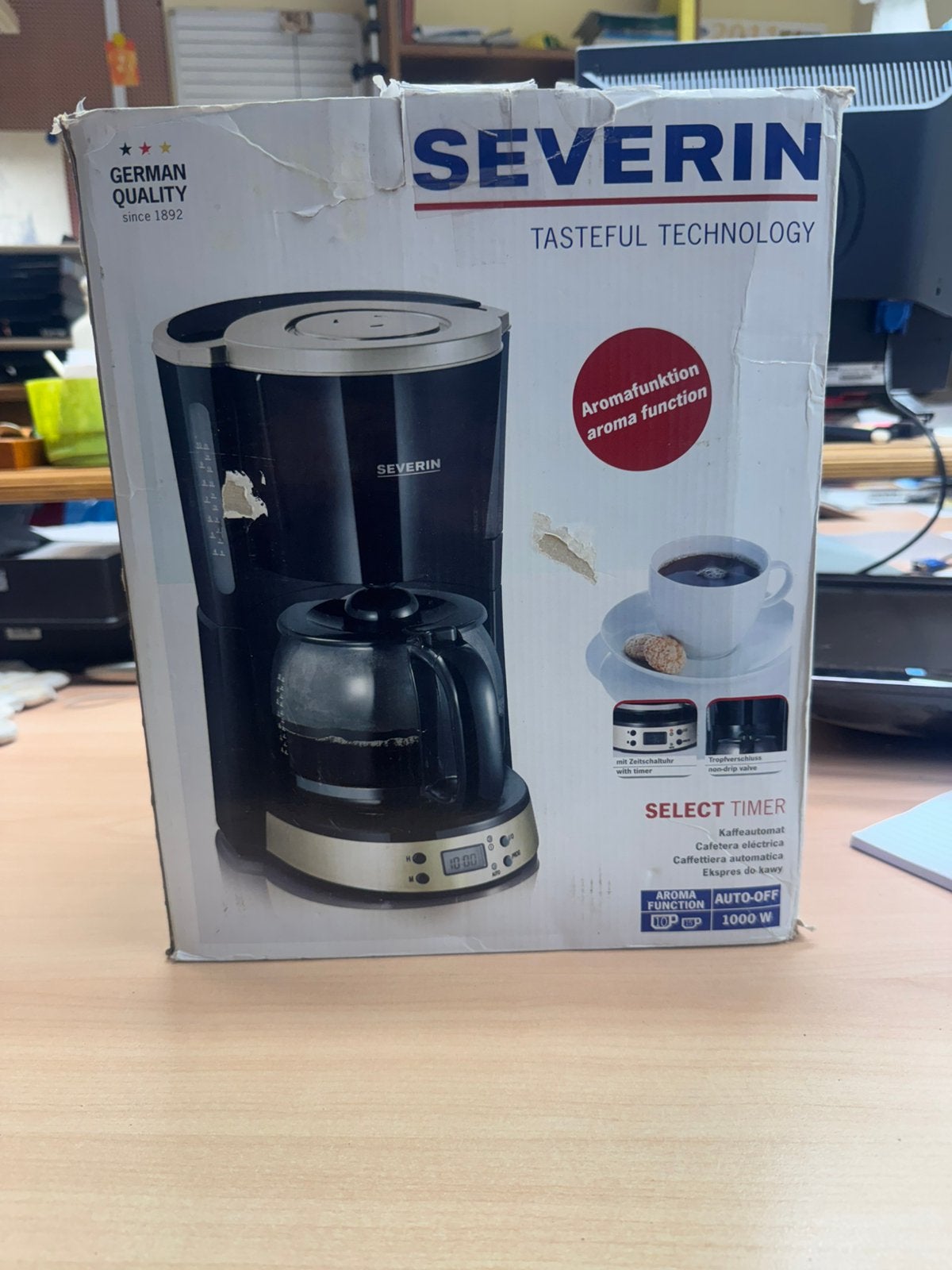 Severin koffiemachine, Ophalen of Verzenden, Nieuw, Overige merken