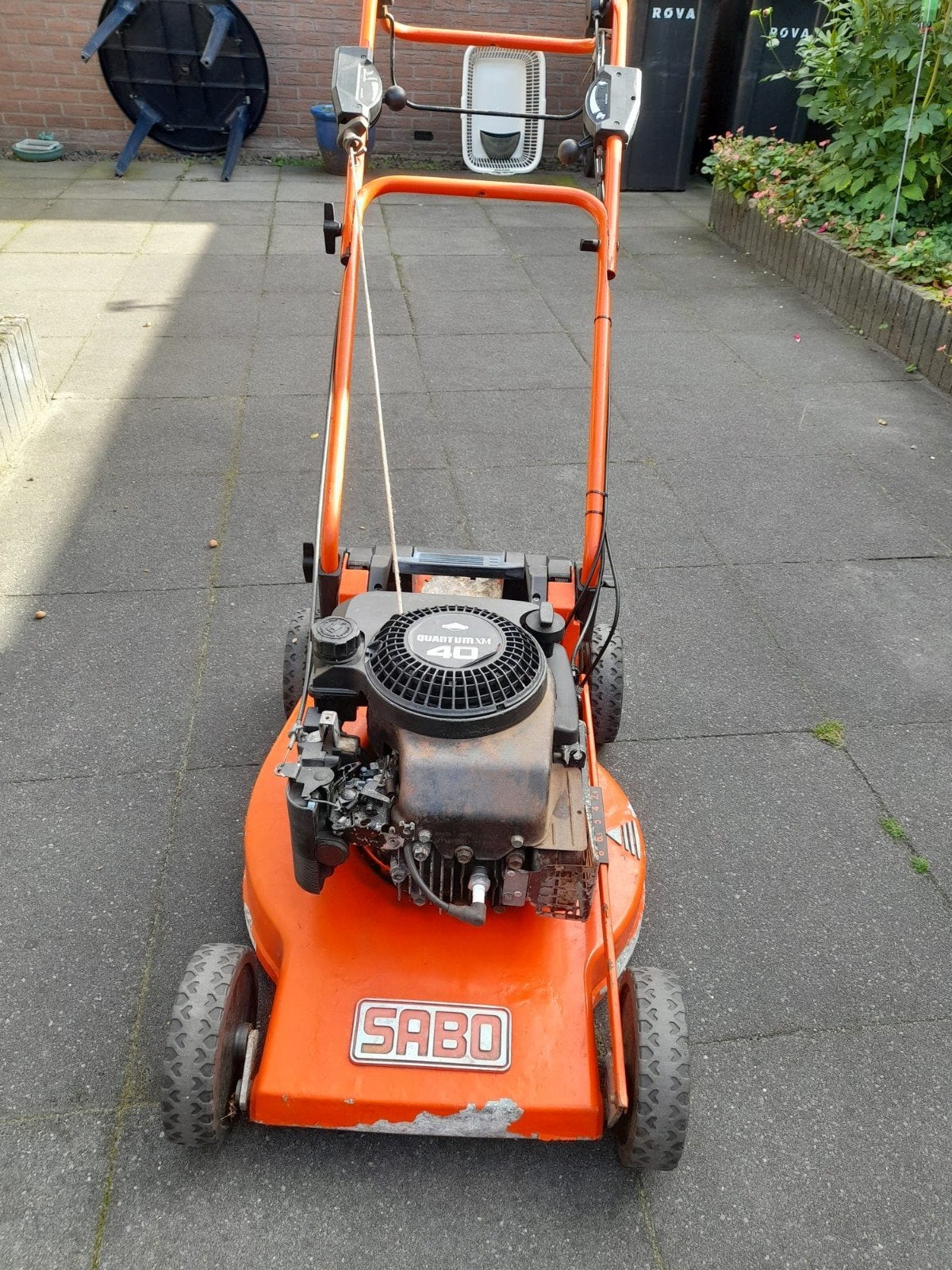 Sabo Turbostar 47-4 A Benzine Grasmaaier, Ophalen, Cirkelmaaier, Gebruikt, Benzine-grasmaaier