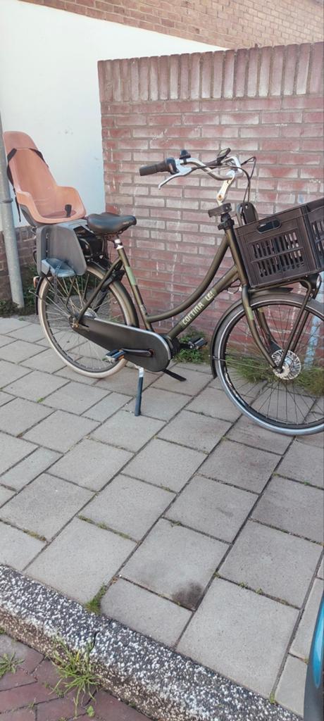 Cortina E-bike Family & Transport met kinderzitje, Ophalen, Gebruikt, Cortina, 51 tot 55 cm