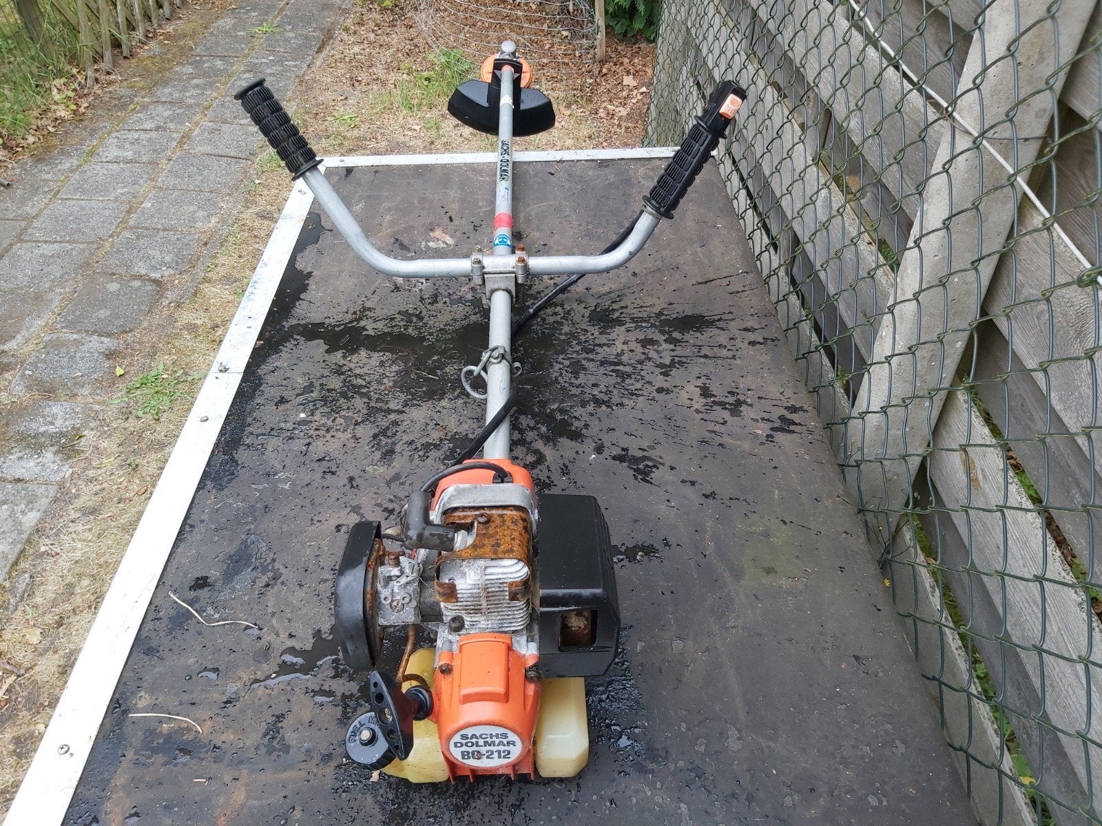 Kleine Bosmaaier: Dolmar BC212, Benzine, Gebruikt, Ophalen of Verzenden, Nb