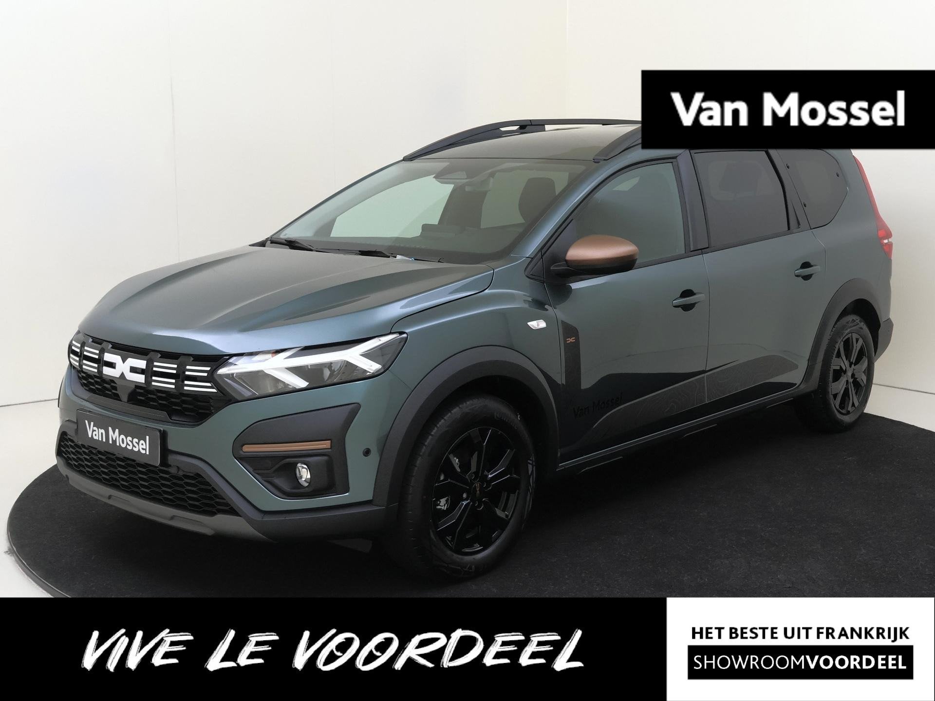 Dacia Jogger 1.6 Hybrid Extreme 7p. 140PK | Automaat | Navig, Auto's, Dacia, Dealer onderhouden, 4 cilinders, 7 stoelen, Origineel Nederlands