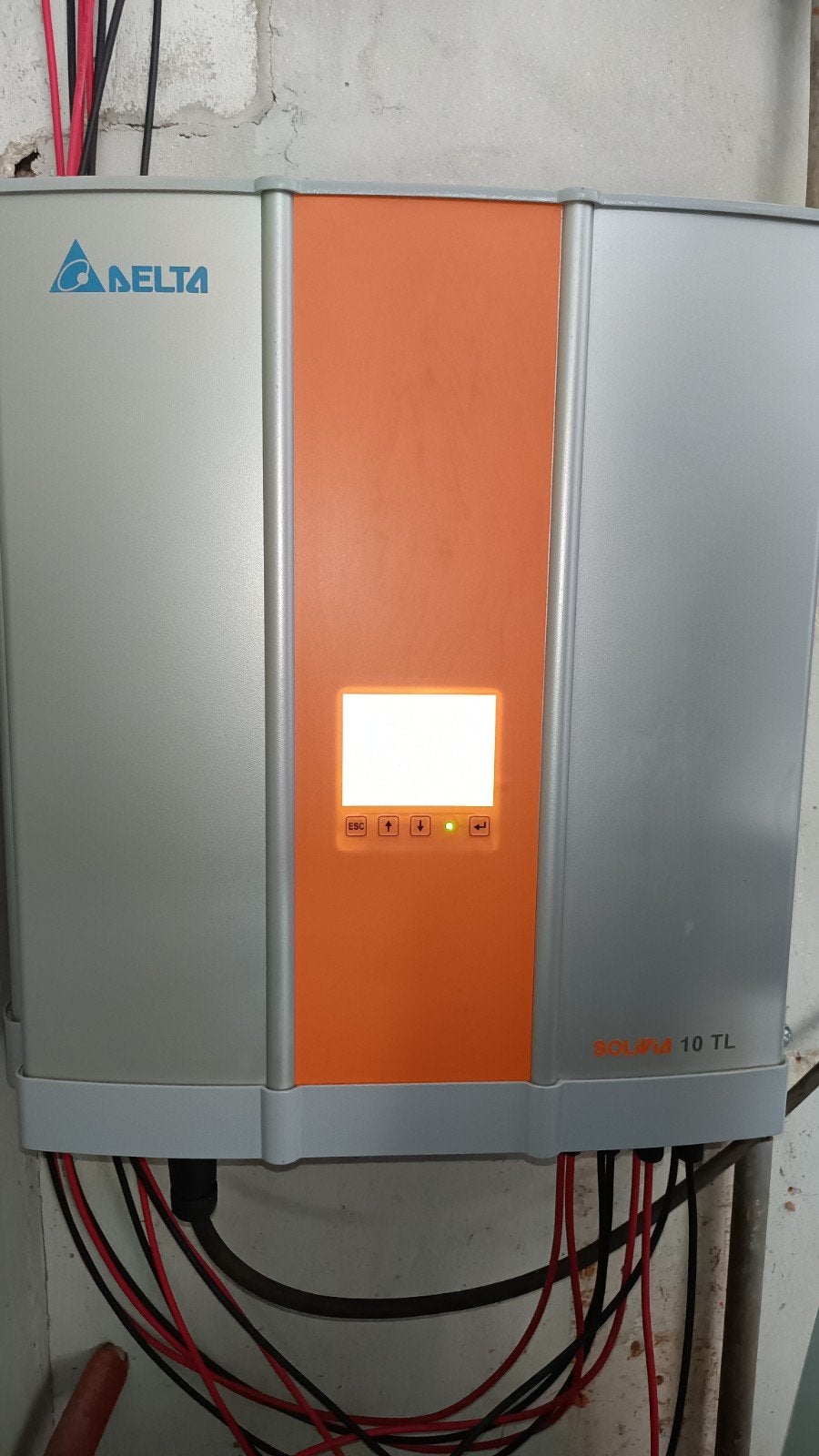 Delta Solivia 10 TL 3-fase zonnepanelen omvormer 10 kW, Ophalen, Gebruikt, Overige typen