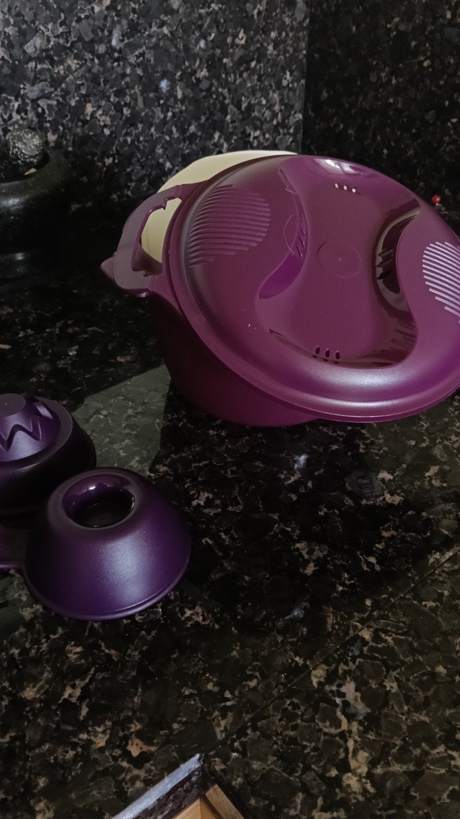 Tupperware Microgolf Stomer - Paars, Paars, Ophalen of Verzenden, Bak of Kom, BPA-vrij