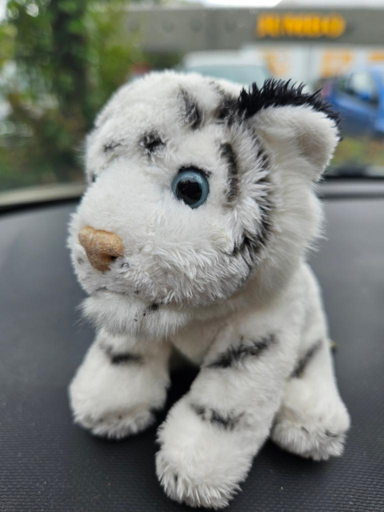 Witte Tijger Knuffeltje  Beekse Bergen, Kinderen en Baby's, Speelgoed | Knuffels en Pluche, Overige merken, Ophalen of Verzenden