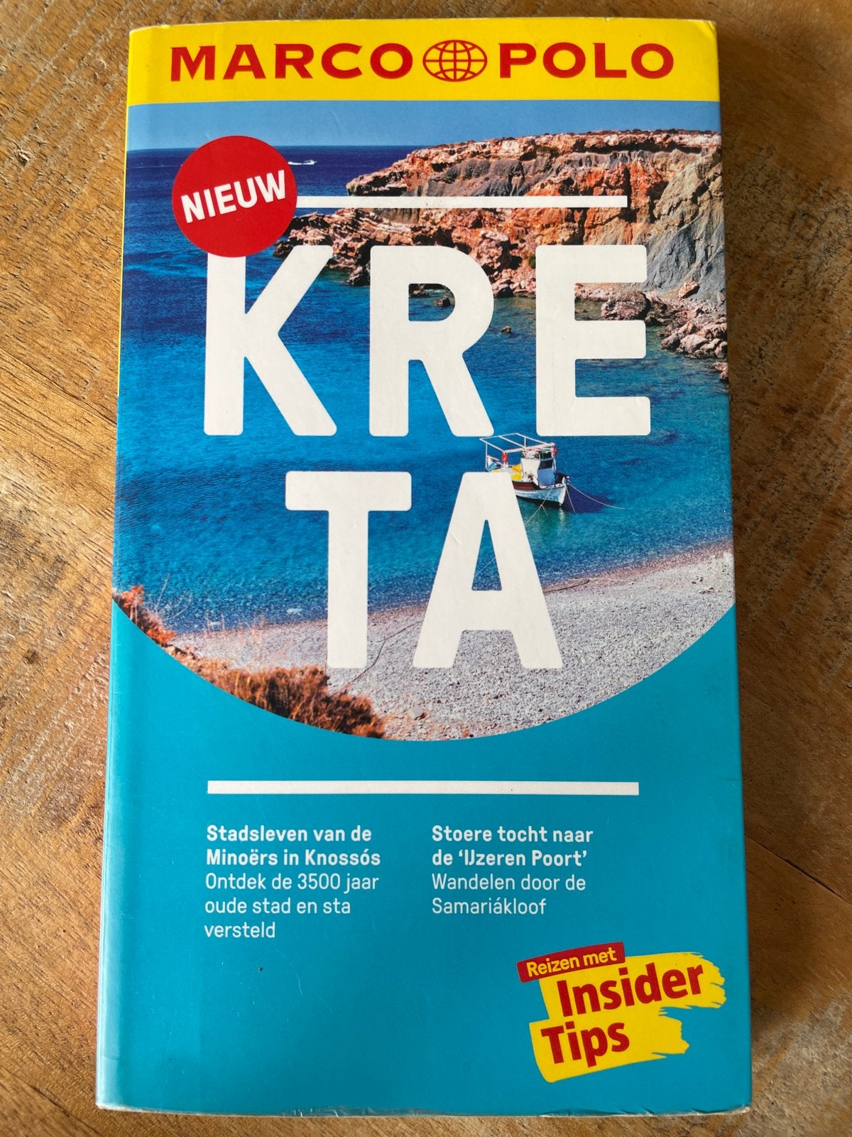 Reisgids Kreta - Griekenland, Boeken, Europa, Nieuw, Ophalen of Verzenden, Reisgids of -boek