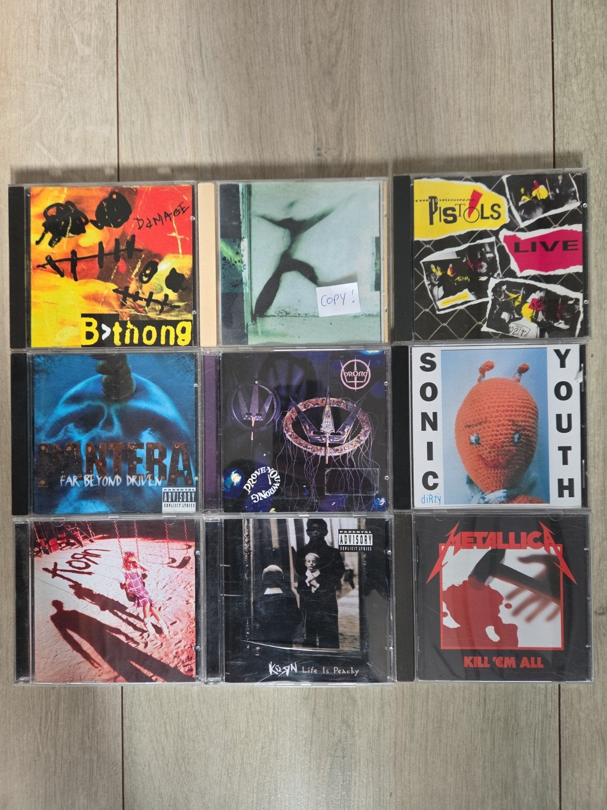 CD's: Metal, Hardrock & Punk (Pantera, Metallica, Kor, Ophalen of Verzenden, Gebruikt, Hardrock, Album