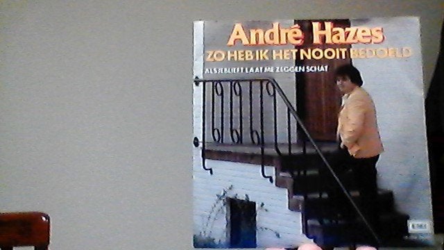 andre hazes jukebox single zo heb ik het nooit bedoel 1983, Ophalen of Verzenden, Zo goed als nieuw, Nederlandstalig