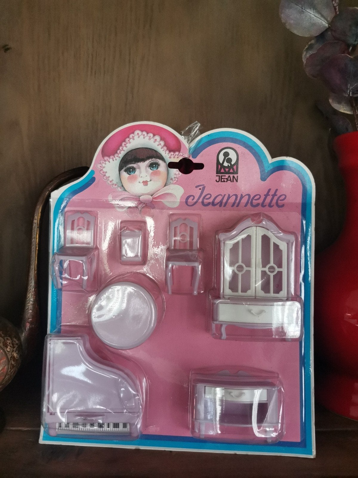 Vintage Jeanette Poppenhuis Meubels - Nieuw in Verpakking, Ophalen of Verzenden, Nieuw, Poppenhuis