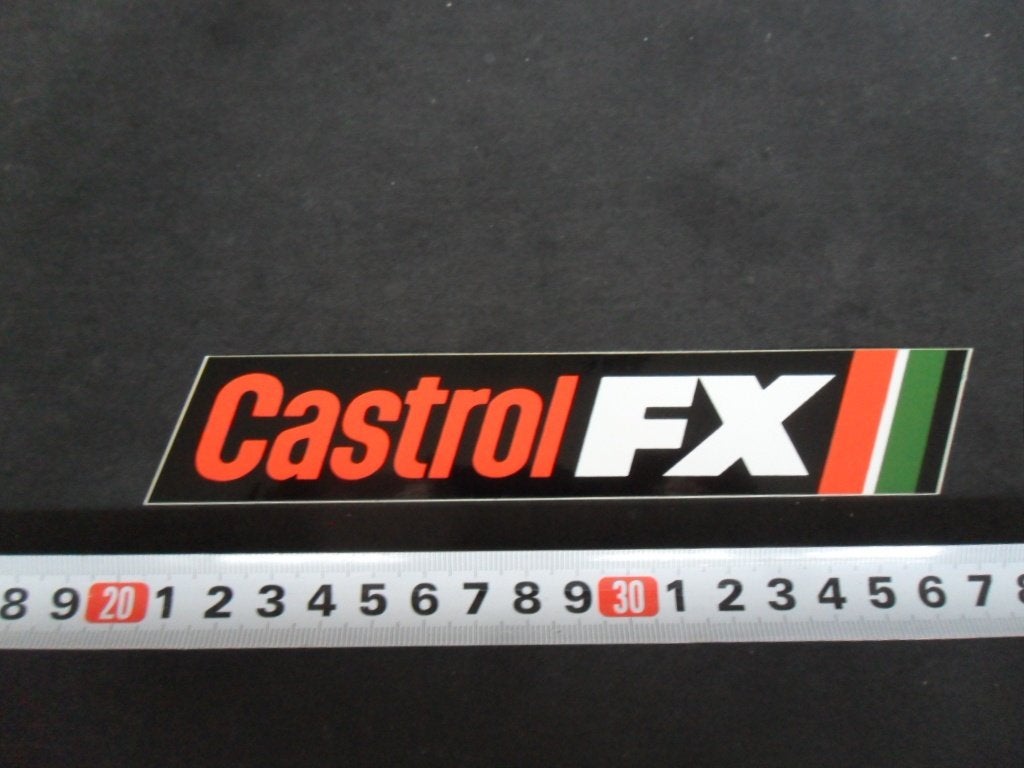 sticker CASTROL FX  XXB204, Ophalen of Verzenden, Zo goed als nieuw