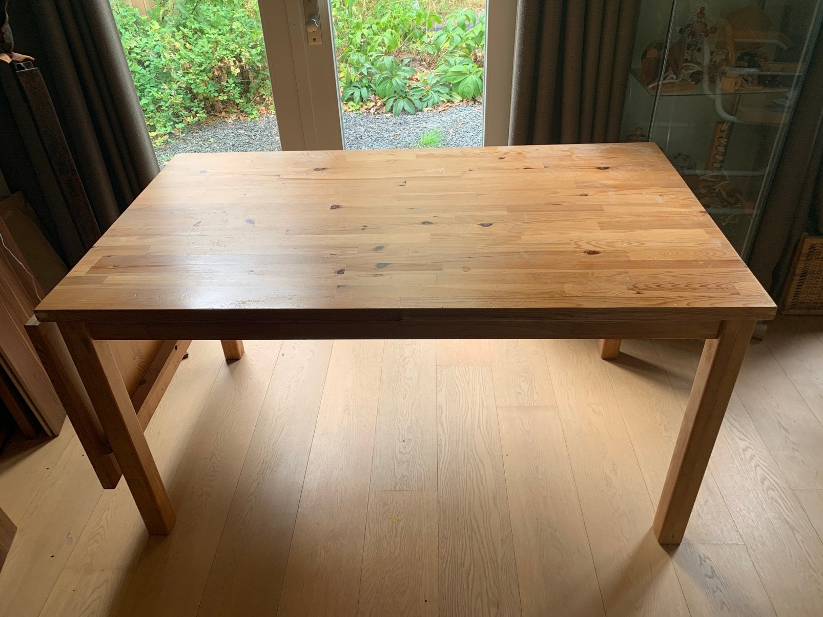 Ikea eettafel, Huis en Inrichting, Tafels | Eettafels, Ophalen, Gebruikt, 50 tot 100 cm, 150 tot 200 cm