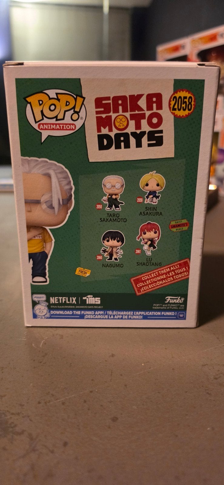 Funko Pop! Animation: Saka Moto Days - Taro Sakamoto (Chase), Ophalen of Verzenden, Nieuw