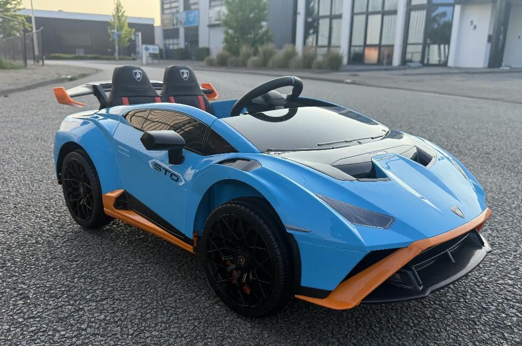 Lamborghini Huracan STO 12v Drift 9km per uur – Leder, Ophalen of Verzenden, Nieuw, Overige typen