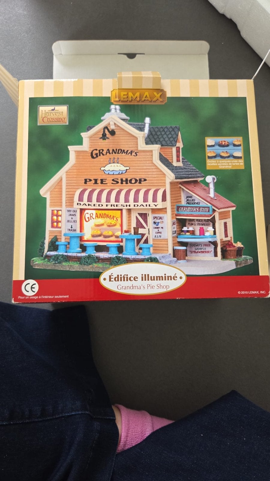 Lemax kersthuisje - Grandma's Pie Shop, Verzamelen, Ophalen of Verzenden, Zo goed als nieuw