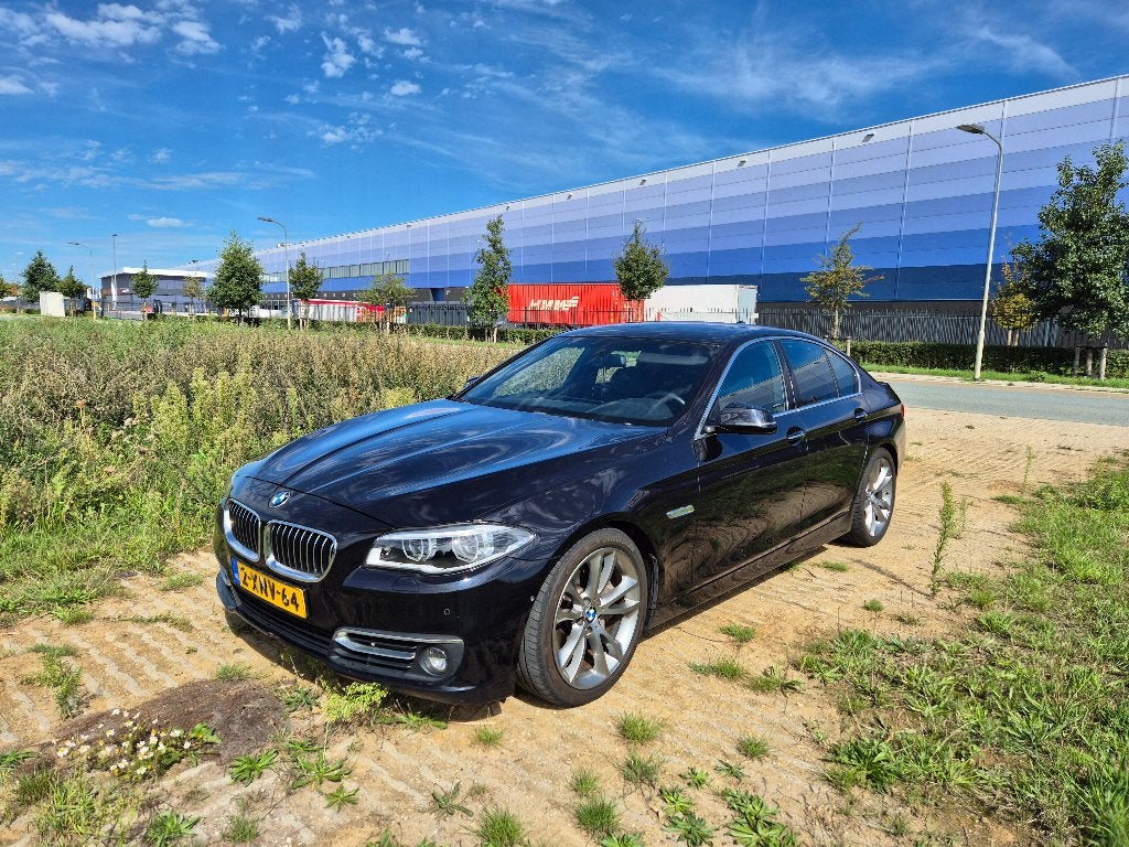 BMW 5-Serie 535i Aut. 2014 Zwart | Stage 1, Achterwielaandrijving, 368 pk, 2000 kg, Zwart