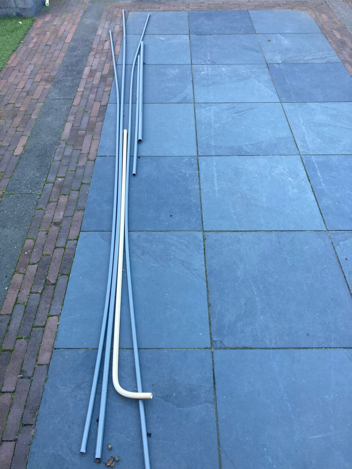 Diverse PVC buizen, Ophalen, Gebruikt, Pvc, Minder dan 2 meter