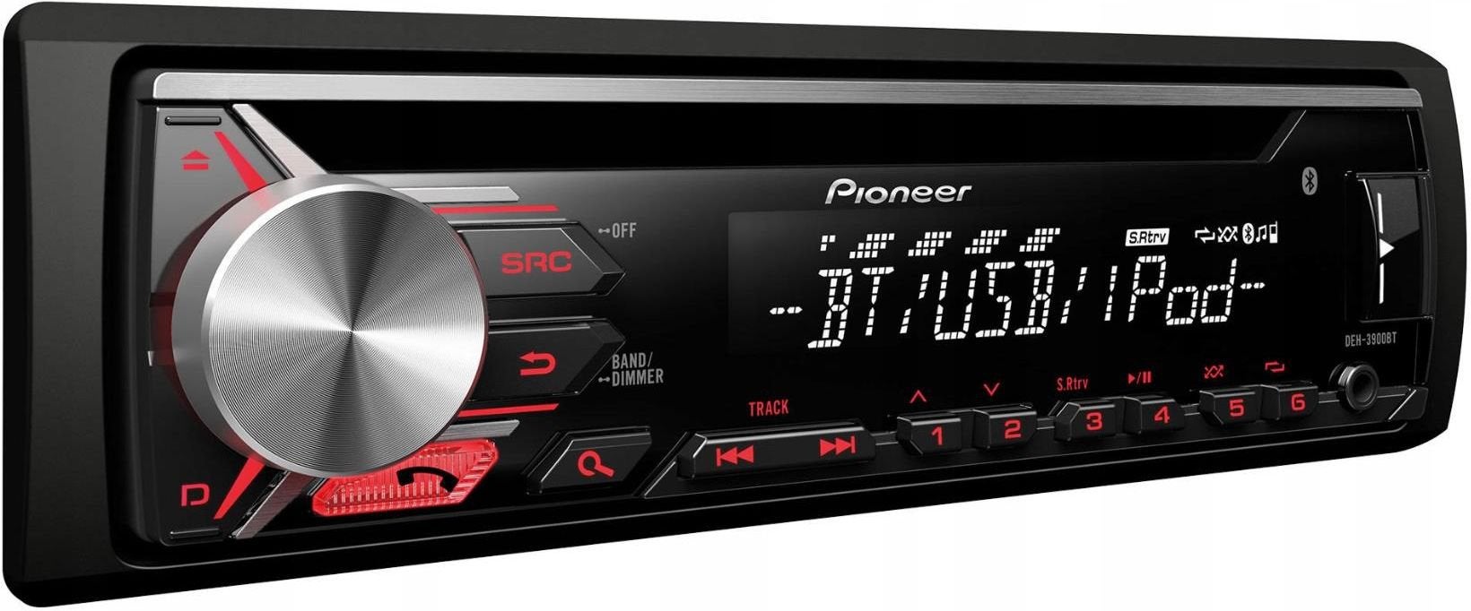 Autoradio PIONEER DEH-3900BT met bluetooth voor bellen, Auto diversen, Ophalen of Verzenden, Zo goed als nieuw