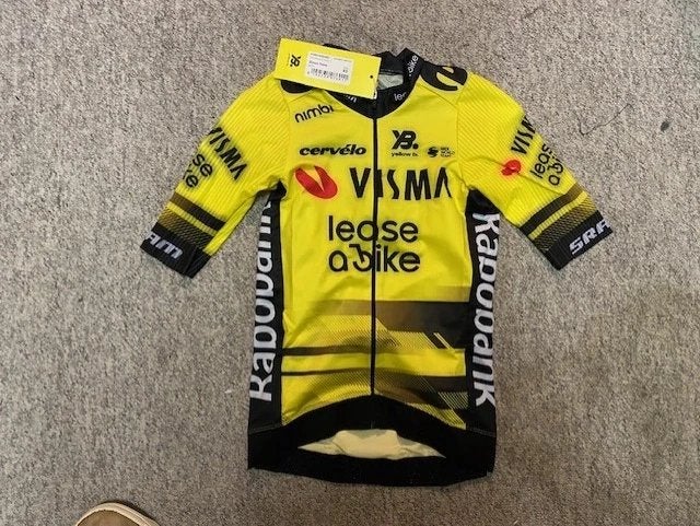 Visma lease a bike aero jersey van simon yates, XS, Heren, ., Nieuw