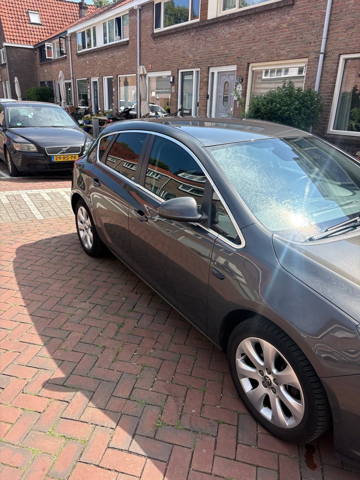 Opel Astra 1.4 Turbo Ecotec 88KW 5D 2013 Grijs, Auto's, Voorwielaandrijving, 680 kg, 4 cilinders, Origineel Nederlands