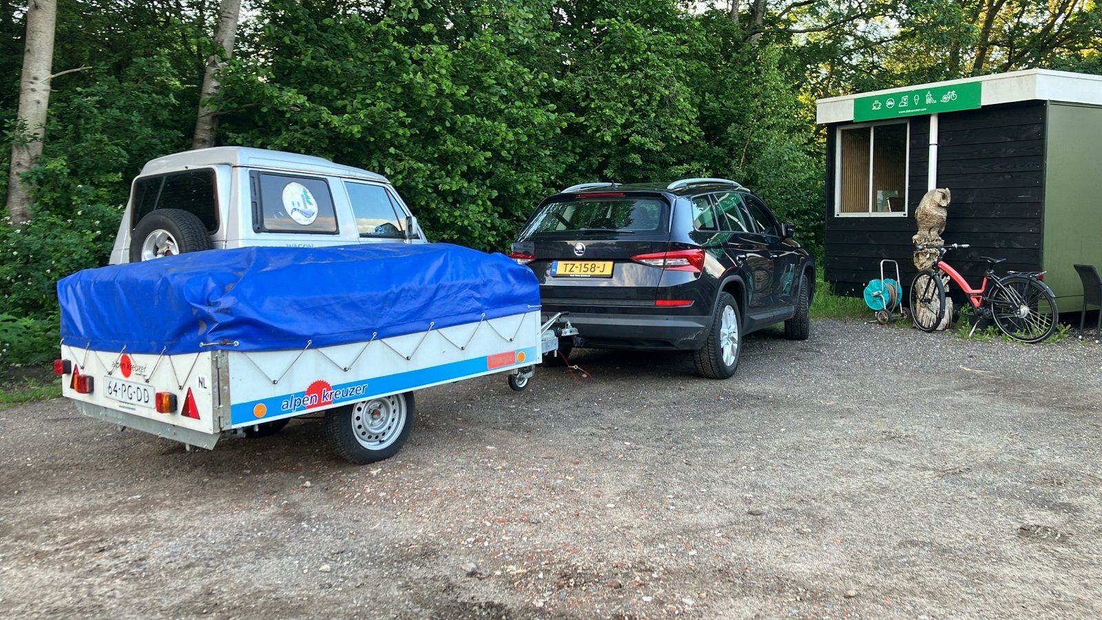 vouwwagen alpenkreuzer - Compleet en klaar voor vakantie!, Caravans en Kamperen, Vouwwagens, Ophalen, Alpenkreuzer, Aanwezig, Tot en met 6