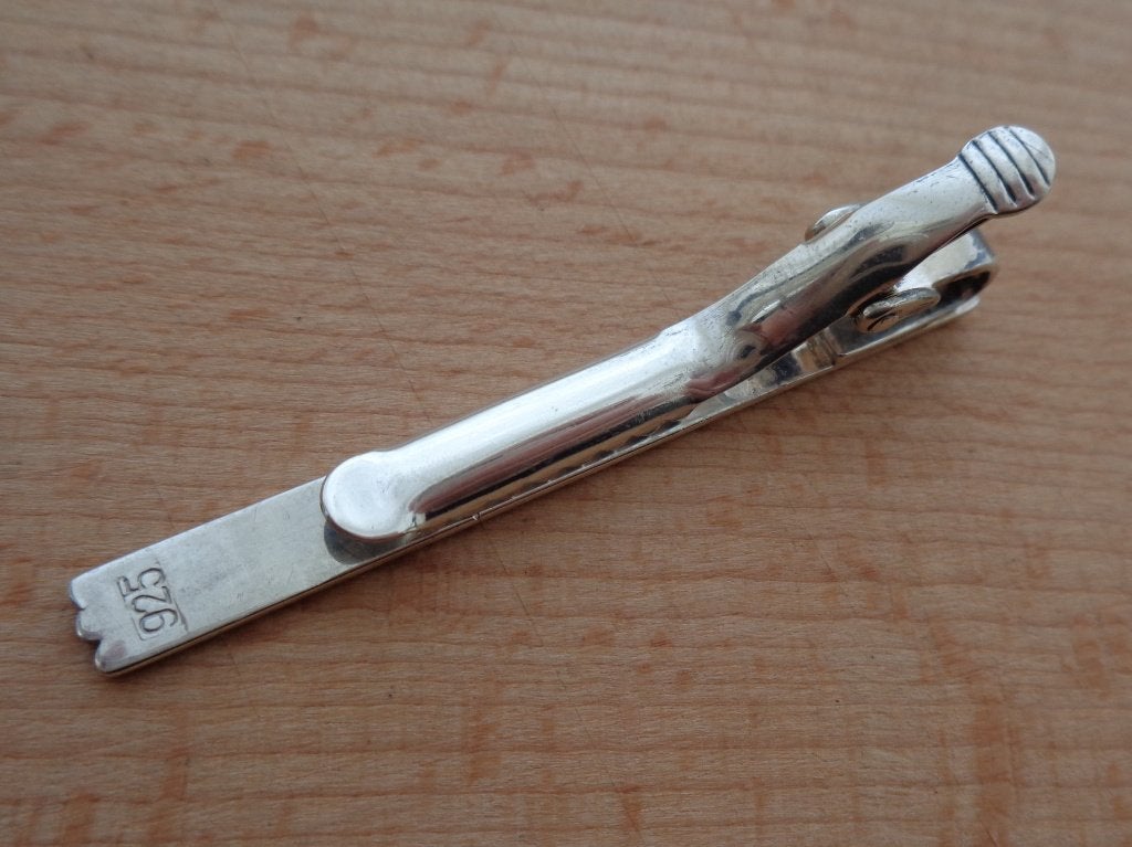 zilveren das of sjaal klem [037], Verzenden, Zilver, Overige typen