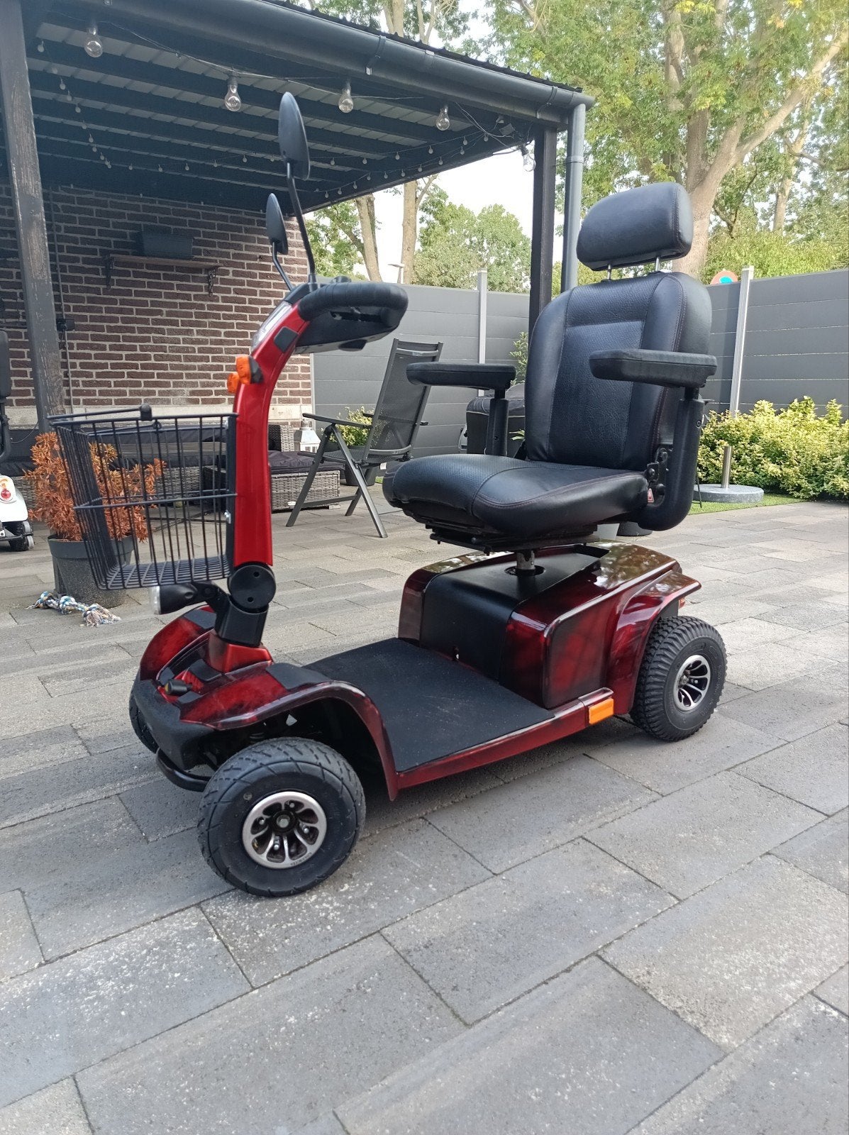 Mooie Pride Elegance scootmobiel – Zeer goede staat, Ophalen, 10 km/u of minder, Pride, 26 t/m 35 km