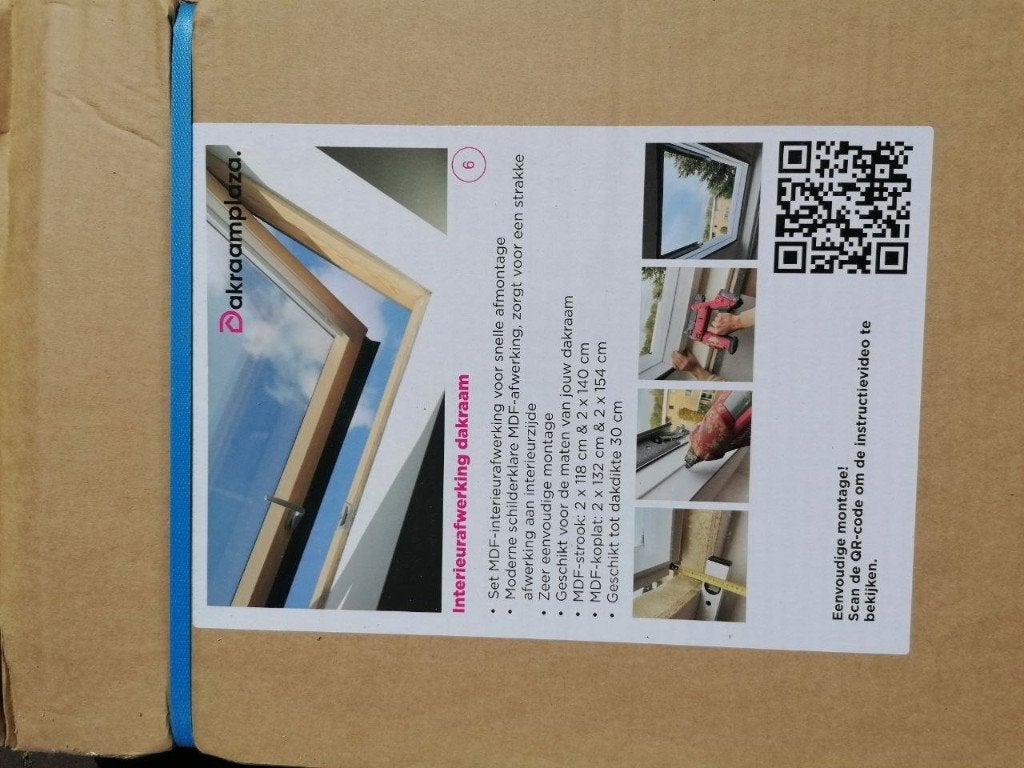 MDF Interieurafwerking incl. koplatten, Ophalen, 100 tot 150 cm, Nieuw, Mdf