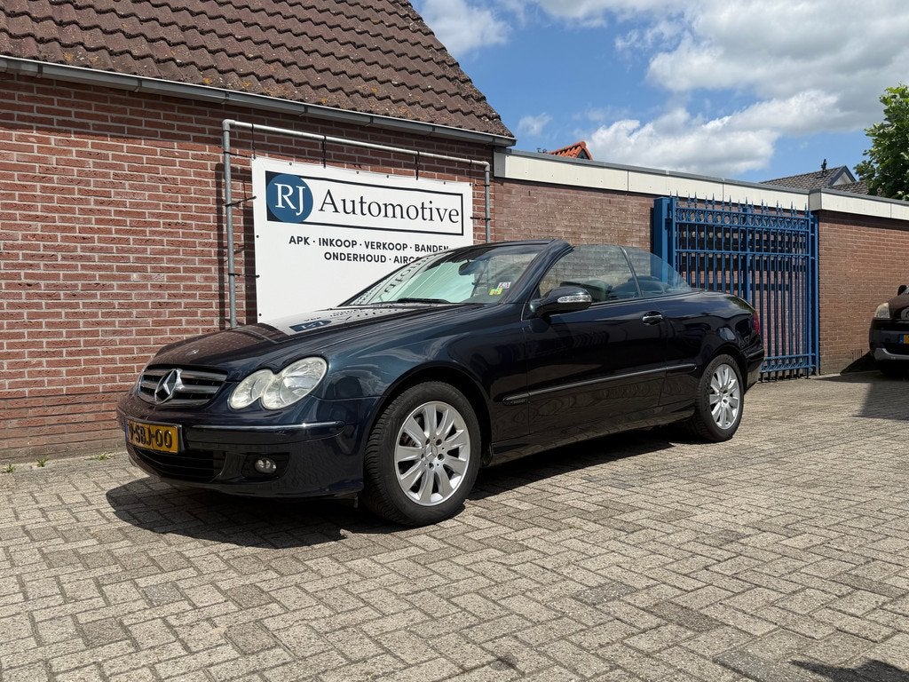 Mercedes-Benz CLK-Klasse Cabrio 200 K. Elegance LPG/AUTOMAAT, Auto's, Automaat, Automatische klimaatregeling, Achterwielaandrijving
