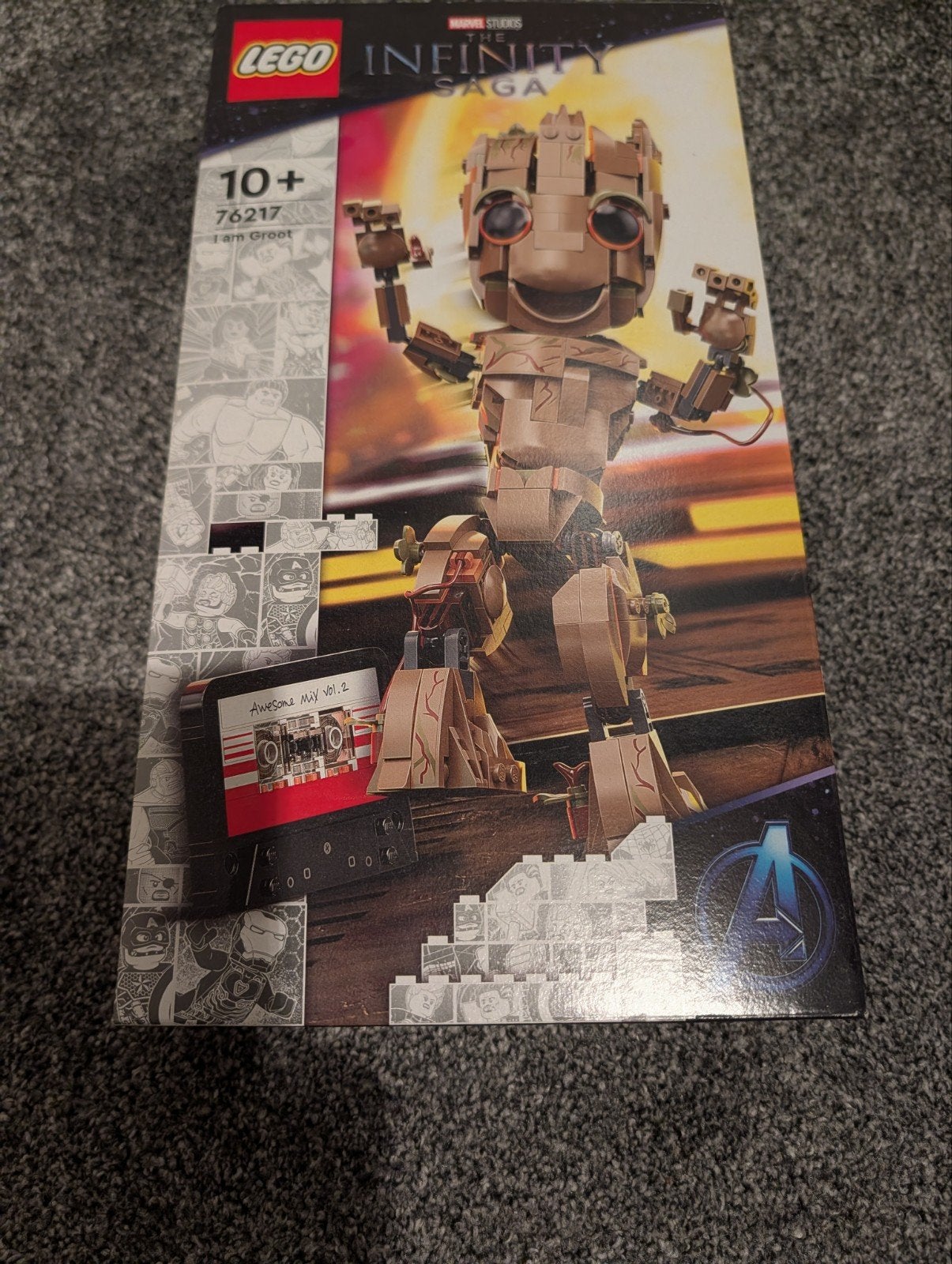 Lego 76217 i am groot., Kinderen en Baby's, Speelgoed | Duplo en Lego, Ophalen of Verzenden, Nieuw